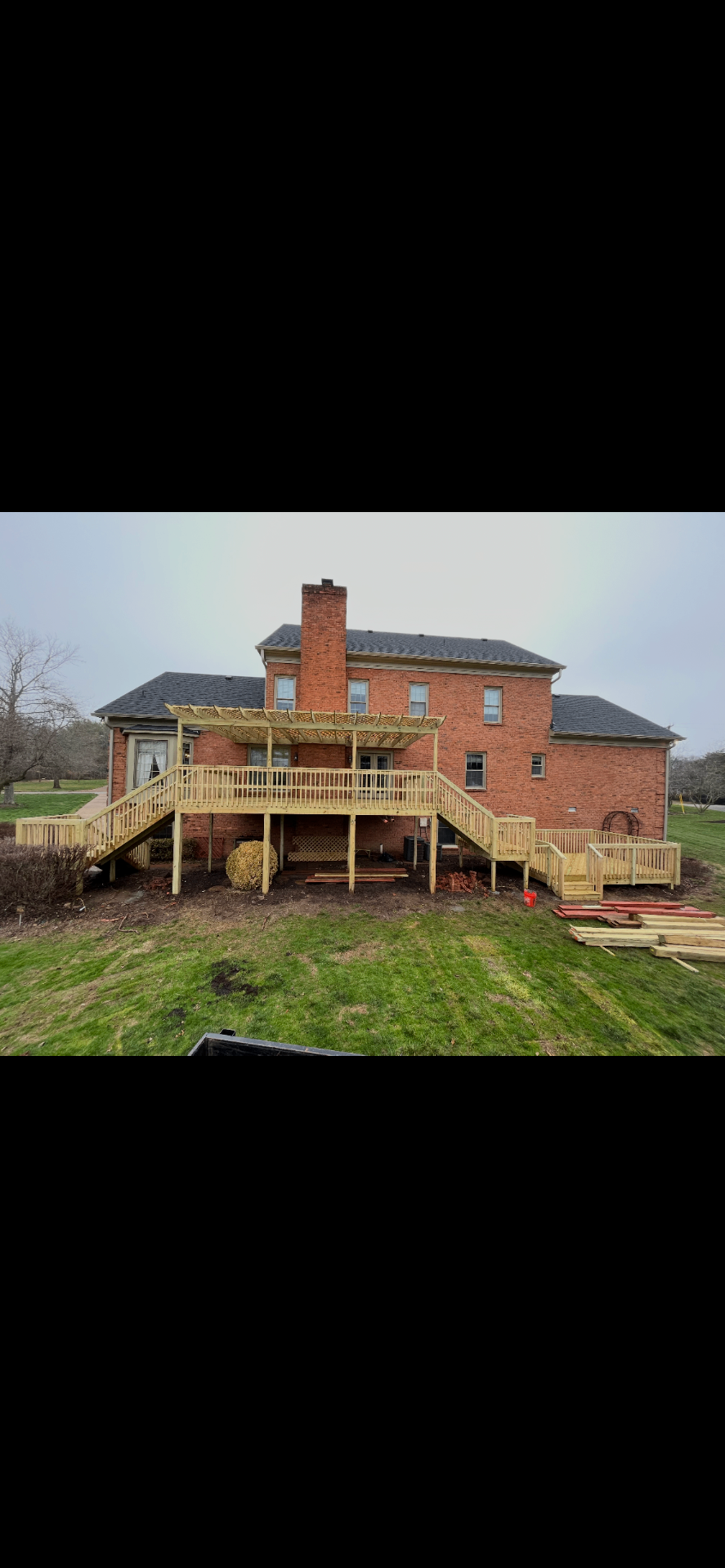 Custom deck and pergola build in Franklin TN